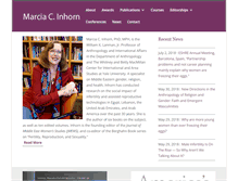 Tablet Screenshot of marciainhorn.com